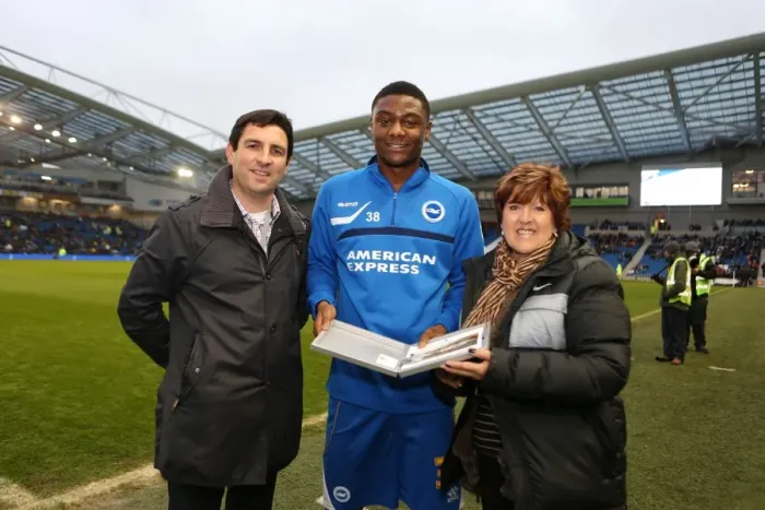 Framed Print : Brighton & Hove Albion vs. Bournemouth: Home Game - January 1, 2014 Framed Print : Brighton & Hove Albion vs. Bournemouth: Home Game - January 1, 2014