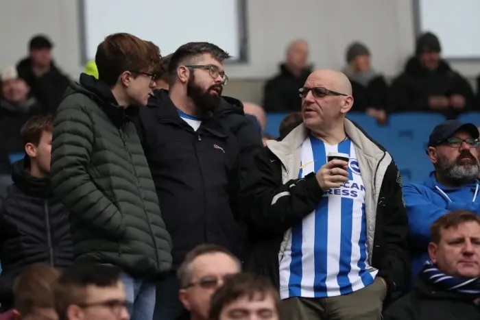 Framed Print : Brighton and Hove Albion vs. Bournemouth: A Premier League Clash at American Express Community Stadium (01.01.18)