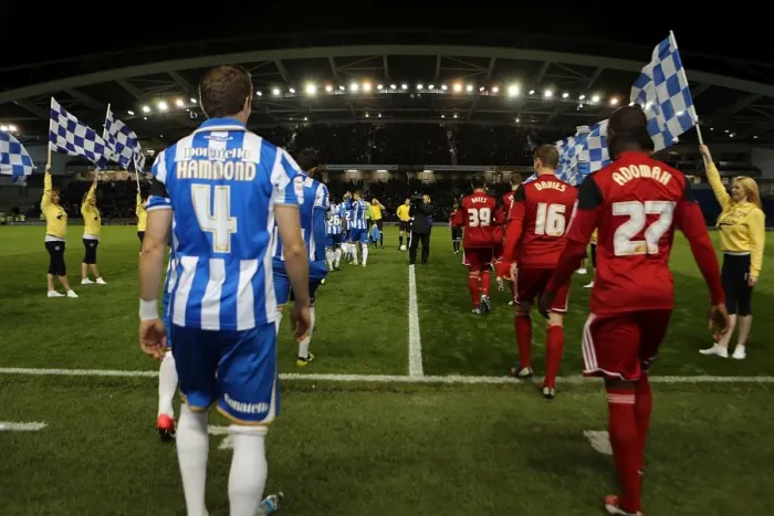 Framed Print : Brighton & Hove Albion vs. Bristol City (2012-13): A Home Game - 27-11-2012