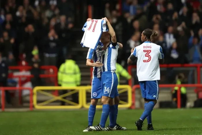 Framed Print : Brighton and Hove Albion vs. Bristol City: Championship Showdown at Ashton Gate Stadium (November 2016) Framed Print : Brighton and Hove Albion vs. Bristol City: Championship Showdown at Ashton Gate Stadium (November 2016)