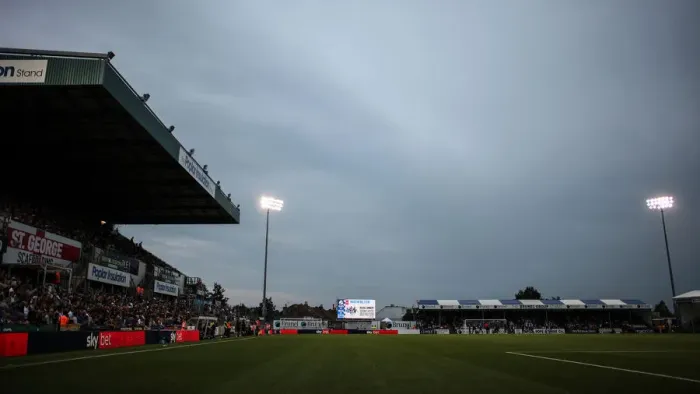 Framed Print : Brighton and Hove Albion vs. Bristol Rovers: Carabao Cup Clash at Memorial Ground (27AUG19)