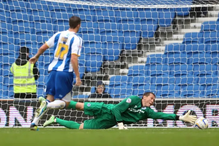Framed Print : Brighton & Hove Albion vs. Burnley (2013-14): Home Game - August 24 Framed Print : Brighton & Hove Albion vs. Burnley (2013-14): Home Game - August 24