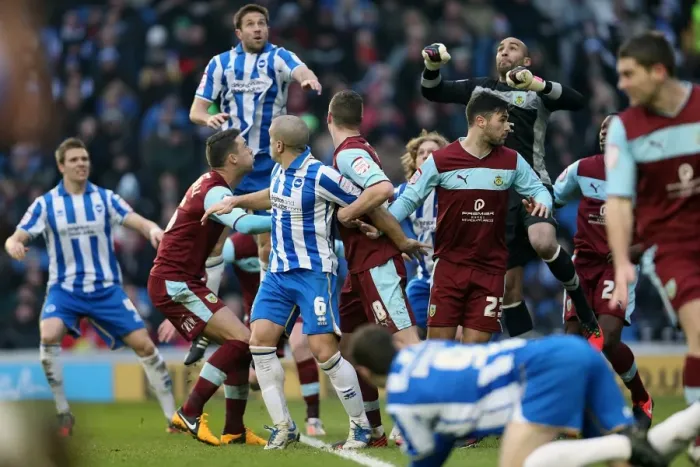 Framed Print : Brighton & Hove Albion vs. Burnley (23-02-2013) - A Look Back at the 2012-13 Home Season: Burnley Match Framed Print : Brighton & Hove Albion vs. Burnley (23-02-2013) - A Look Back at the 2012-13 Home Season: Burnley Match