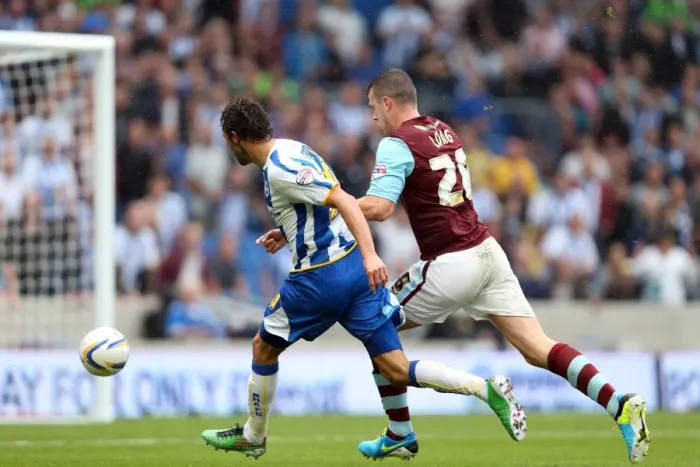 Framed Print : Brighton & Hove Albion vs. Burnley: Home Game - August 24, 2013 Framed Print : Brighton & Hove Albion vs. Burnley: Home Game - August 24, 2013