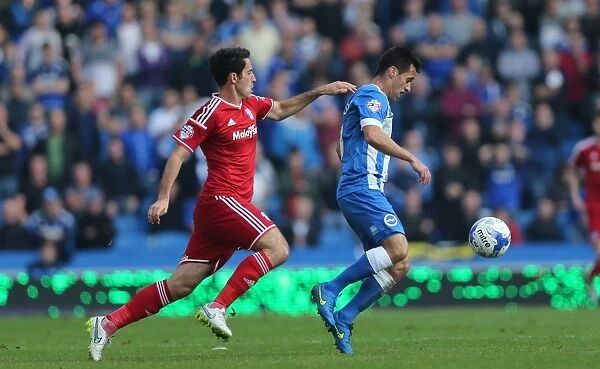 Brighton and Hove Albion vs. Cardiff City: Sky Bet Championship Showdown at American Express Community Stadium (October 3, 2015)