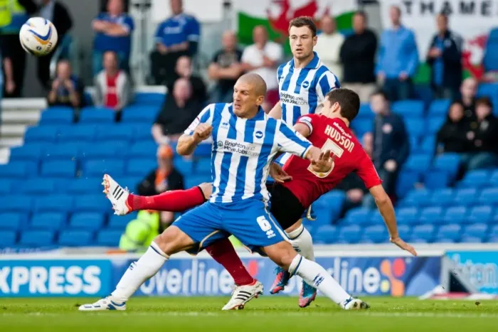 Framed Print : Brighton & Hove Albion vs. Cardiff City: El-Abd vs. Hudson - A Fierce Rivalry in the Championship (August 21, 2012) Framed Print : Brighton & Hove Albion vs. Cardiff City: El-Abd vs. Hudson - A Fierce Rivalry in the Championship (August 21, 2012)
