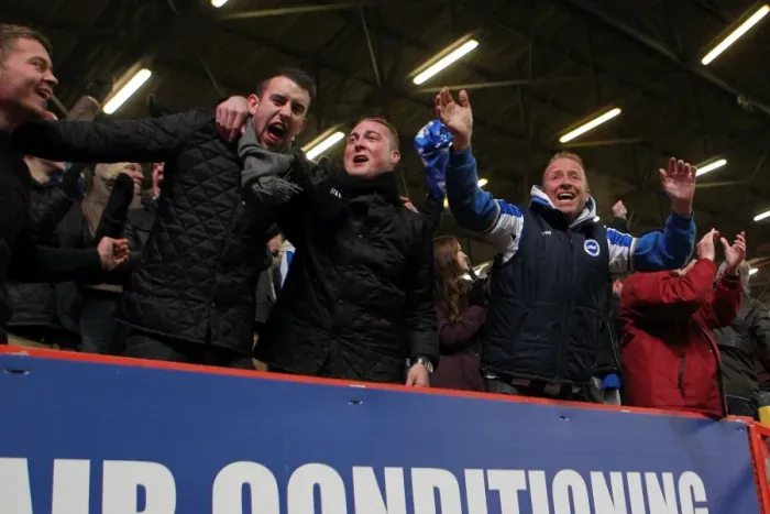 Framed Print : Brighton & Hove Albion vs Charlton Athletic: A Look Back at the 2012-13 Season's Past Glory (Away Game)