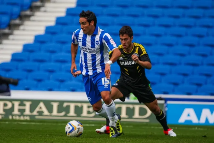 Framed Print : Brighton & Hove Albion vs. Chelsea: 2012-13 Pre-Season at the Amex Framed Print : Brighton & Hove Albion vs. Chelsea: 2012-13 Pre-Season at the Amex