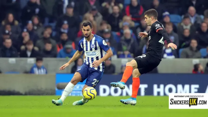 Framed Print : Brighton and Hove Albion vs. Chelsea: A Premier League Battle at American Express Community Stadium (01.01.20) Framed Print : Brighton and Hove Albion vs. Chelsea: A Premier League Battle at American Express Community Stadium (01.01.20)