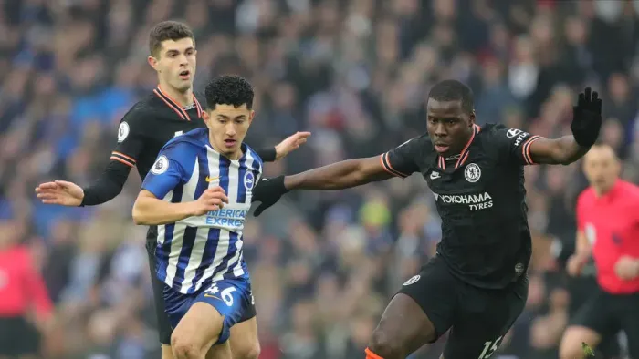 Framed Print : Brighton and Hove Albion vs. Chelsea: A Premier League Battle at American Express Community Stadium (01.01.20) Framed Print : Brighton and Hove Albion vs. Chelsea: A Premier League Battle at American Express Community Stadium (01.01.20)
