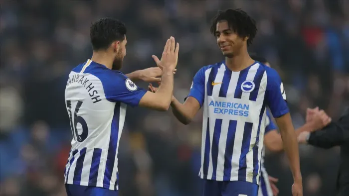Framed Print : Brighton and Hove Albion vs. Chelsea: A Premier League Battle at the American Express Community Stadium (01.01.20) Framed Print : Brighton and Hove Albion vs. Chelsea: A Premier League Battle at the American Express Community Stadium (01.01.20)