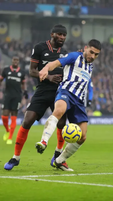 Framed Print : Brighton and Hove Albion vs. Chelsea: A Premier League Battle at American Express Community Stadium (01.01.20) Framed Print : Brighton and Hove Albion vs. Chelsea: A Premier League Battle at American Express Community Stadium (01.01.20)