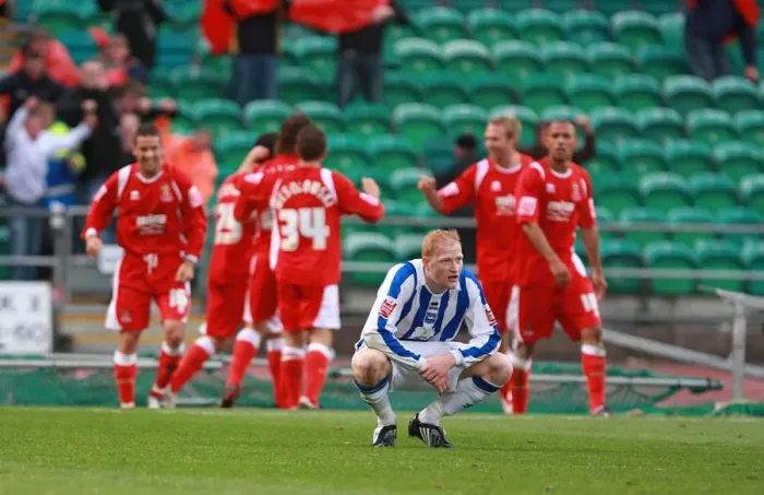 Framed Print : Brighton & Hove Albion vs. Cheltenham Town: 2008-09 Home Match Framed Print : Brighton & Hove Albion vs. Cheltenham Town: 2008-09 Home Match