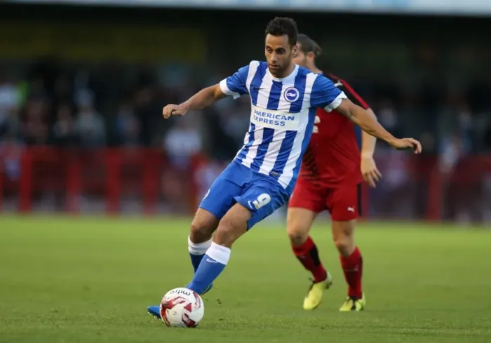 Framed Print : Brighton and Hove Albion vs. Crawley Town: Pre-Season Friendly Clash at Checkatrade Stadium (22 / 07 / 2015)