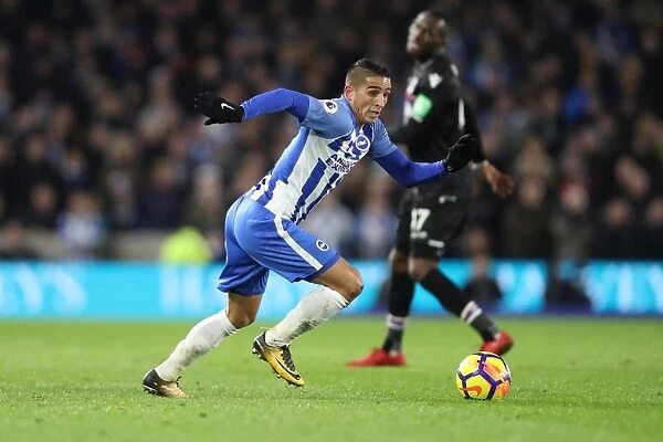 Brighton and Hove Albion vs. Crystal Palace: A Premier League Showdown at American Express Community Stadium (Nov. 2017)