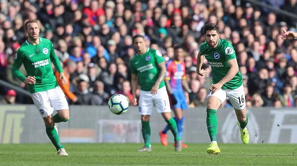 Brighton and Hove Albion vs. Crystal Palace: Premier League Clash at Selhurst Park (09MAR19) - Intense Action on the Field