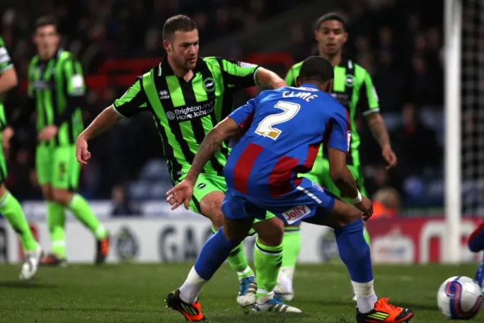 Framed Print : Brighton & Hove Albion vs. Crystal Palace: 2011-12 Away Game Framed Print : Brighton & Hove Albion vs. Crystal Palace: 2011-12 Away Game