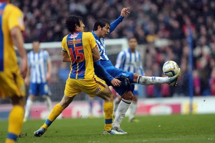 Framed Print : Brighton & Hove Albion vs. Crystal Palace (2012-13): A Past Season Clash - March 17, 2013 Framed Print : Brighton & Hove Albion vs. Crystal Palace (2012-13): A Past Season Clash - March 17, 2013