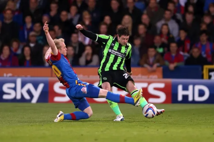 Framed Print : Brighton & Hove Albion vs. Crystal Palace: 2013 Play-Off Semifinal First Leg Framed Print : Brighton & Hove Albion vs. Crystal Palace: 2013 Play-Off Semifinal First Leg