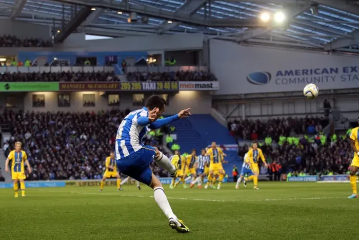 Framed Print : Brighton & Hove Albion vs. Crystal Palace: 2013 Play-Off Semifinal Second Leg Framed Print : Brighton & Hove Albion vs. Crystal Palace: 2013 Play-Off Semifinal Second Leg