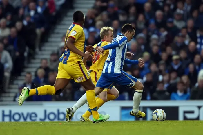 Framed Print : Brighton & Hove Albion vs. Crystal Palace: 2013 Play-Off Semifinal Second Leg Framed Print : Brighton & Hove Albion vs. Crystal Palace: 2013 Play-Off Semifinal Second Leg