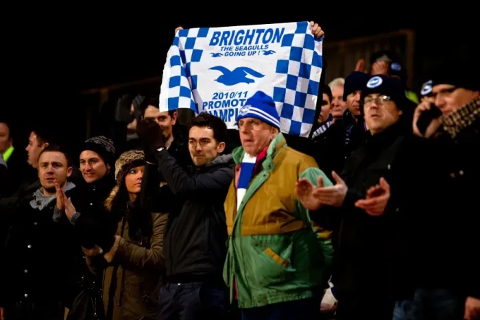 Framed Print : Brighton & Hove Albion vs. Crystal Palace: Away Game (2011-12 Season)