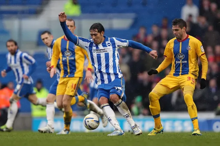 Framed Print : Brighton & Hove Albion vs. Crystal Palace: A Past Clash from the 2012-13 Season - 17-03-2013 Framed Print : Brighton & Hove Albion vs. Crystal Palace: A Past Clash from the 2012-13 Season - 17-03-2013