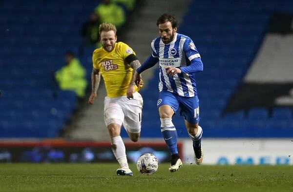 Brighton & Hove Albion vs Derby County: Inigo Calderon's Action-Packed Performance in the Sky Bet Championship (3 March 2015)
