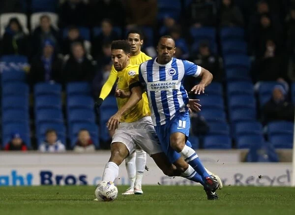 Brighton & Hove Albion vs Derby County: Chris O'Grady's Action-Packed Performance in Sky Bet Championship 2015