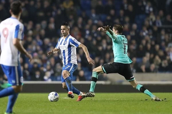 Brighton and Hove Albion vs. Derby County: EFL Sky Bet Championship Showdown at American Express Community Stadium (March 10, 2017)