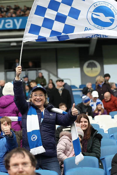 Brighton and Hove Albion vs. Derby County: Emirates FA Cup Showdown at American Express Community Stadium (16th February 2019)