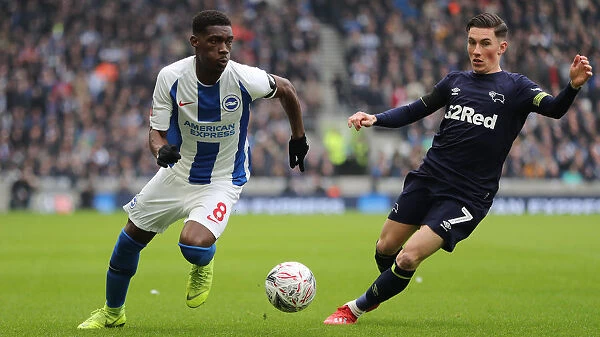 Brighton and Hove Albion vs. Derby County: FA Cup Battle at American Express Community Stadium (16th February 2019)