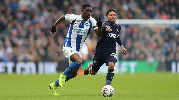Brighton and Hove Albion vs. Derby County: FA Cup Fifth Round Battle at American Express Community Stadium (16th February 2019)