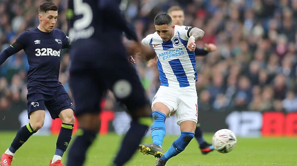 Brighton & Hove Albion vs. Derby County: FA Cup Fifth Round Clash at American Express Community Stadium (16th February 2019)