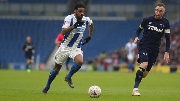 Brighton & Hove Albion vs. Derby County: FA Cup Battle at American Express Community Stadium (16th February 2019)