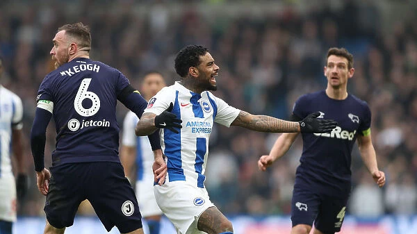 Brighton and Hove Albion vs. Derby County: Emirates FA Cup Fifth Round Clash at American Express Community Stadium (16th February 2019)