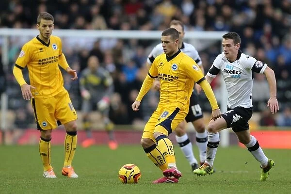 Brighton & Hove Albion vs. Derby County - 18-01-2014: Away Game in the 2013-14 Season