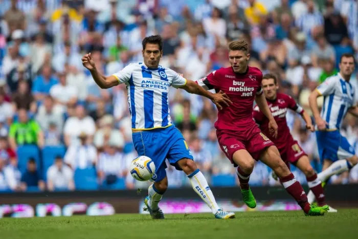 Framed Print : Brighton & Hove Albion vs. Derby County: A Historic 10-08-2013 Home Game (10-08-2013: Derby County) Framed Print : Brighton & Hove Albion vs. Derby County: A Historic 10-08-2013 Home Game (10-08-2013: Derby County)