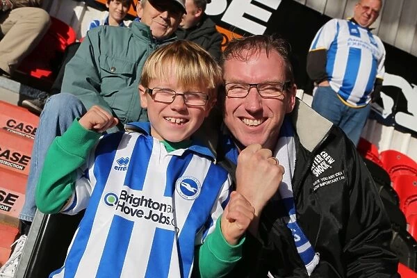 Brighton & Hove Albion vs Doncaster Rovers (Away) - 02-11-2013: Season 2013-14, Away Game