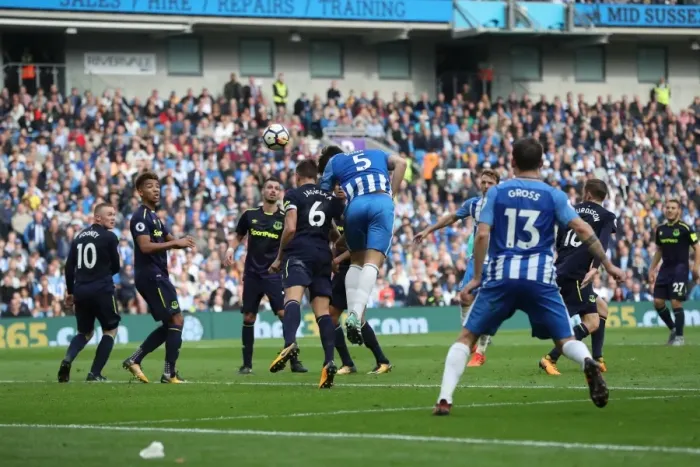Framed Print : Brighton & Hove Albion vs. Everton: October 15, 2017 - Season 2017-18 Framed Print : Brighton & Hove Albion vs. Everton: October 15, 2017 - Season 2017-18