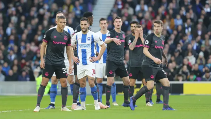 Framed Print : Brighton and Hove Albion vs. Everton: Premier League Battle at American Express Community Stadium (29DEC18)