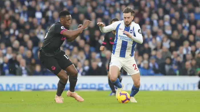 Framed Print : Brighton and Hove Albion vs. Everton: Premier League Battle at American Express Community Stadium (29DEC18)