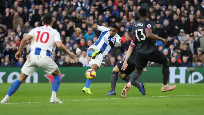 Framed Print : Brighton and Hove Albion vs. Everton: Premier League Battle at American Express Community Stadium (29DEC18) Framed Print : Brighton and Hove Albion vs. Everton: Premier League Battle at American Express Community Stadium (29DEC18)
