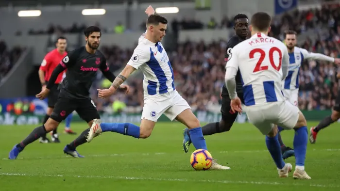 Framed Print : Brighton and Hove Albion vs. Everton: Premier League Battle at American Express Community Stadium (29DEC18) Framed Print : Brighton and Hove Albion vs. Everton: Premier League Battle at American Express Community Stadium (29DEC18)