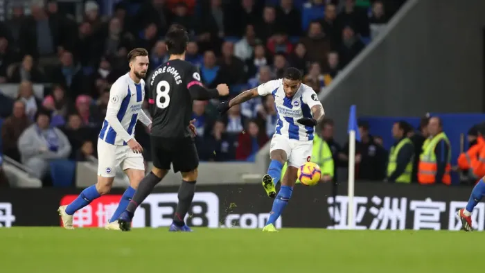 Framed Print : Brighton and Hove Albion vs. Everton: Premier League Battle at American Express Community Stadium (29DEC18) Framed Print : Brighton and Hove Albion vs. Everton: Premier League Battle at American Express Community Stadium (29DEC18)
