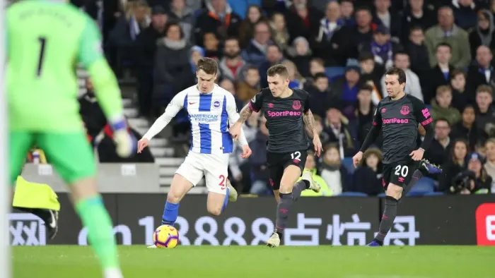 Framed Print : Brighton and Hove Albion vs. Everton: Premier League Battle at American Express Community Stadium (29DEC18) Framed Print : Brighton and Hove Albion vs. Everton: Premier League Battle at American Express Community Stadium (29DEC18)