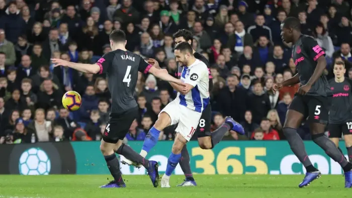 Framed Print : Brighton and Hove Albion vs. Everton: Premier League Battle at American Express Community Stadium (29DEC18) Framed Print : Brighton and Hove Albion vs. Everton: Premier League Battle at American Express Community Stadium (29DEC18)