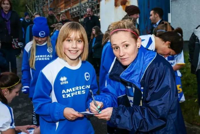 Framed Print : Brighton & Hove Albion vs. Gillingham: 2013-14 Women's Football Match Framed Print : Brighton & Hove Albion vs. Gillingham: 2013-14 Women's Football Match