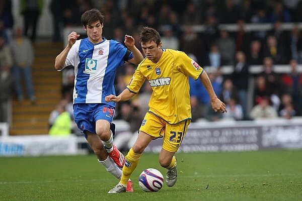 Brighton and Hove Albion vs Hartlepool FC: Intense Football Action