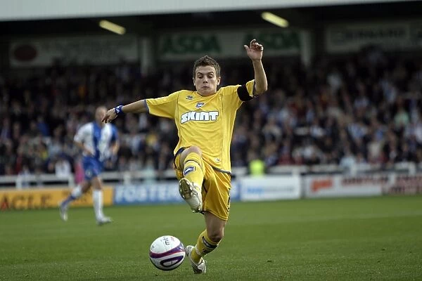 Brighton & Hove Albion vs Hartlepool United: Intense Match Action from the 2007-08 Season
